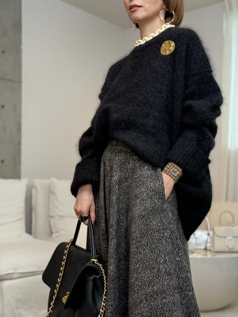 leopa skirt